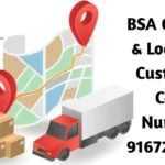 BSA Courier & Logistics Customer Care Number