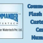 Commander Flush Tank Customer Care